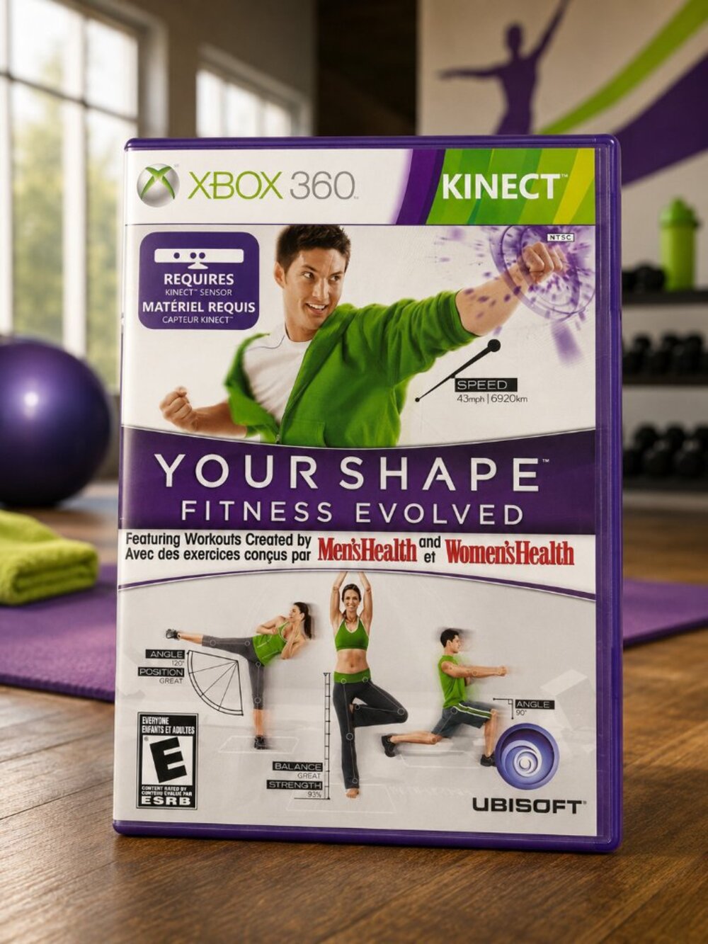 Your Shape Fitness Evolved (Microsoft Xbox 360) Complete & Very Good condition!